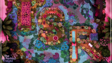 The Perfect Night Party Island by Mini Simmer at TSR
