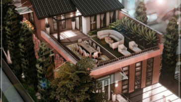 The Perfect Night Rooftop House by MychQQQ at TSR
