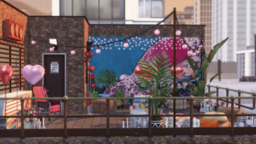 The Perfect Night The Rooftop Date by SIMSBYLINEA at TSR