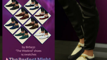 The Perfect Night The Weeknd shoes by Birba32 at TSR
