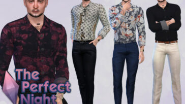 The Perfect Night Xavio Shirt by McLayneSims at TSR