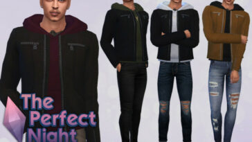 The Perfect Night Zael Moto Jacket by McLayneSims at TSR
