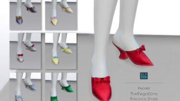 TheRegalSims Rococo Shoe RC at Elfdor Sims