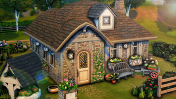 Tiny Cottage by xogerardine at TSR