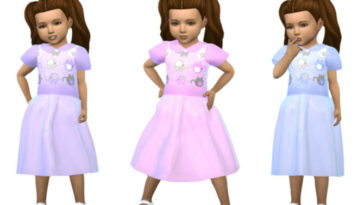 Toddler Dress 0512 by ErinAOK at TSR