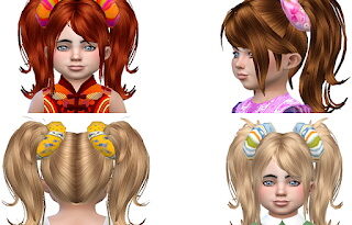 Toddler Pig tails at Trudie55