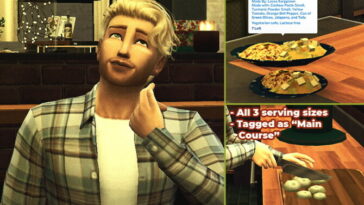 Vegetable Korma & Puliyodharai Custom Recipe at Mod The Sims 4