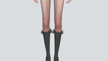 Voluminous frill socks at Marigold