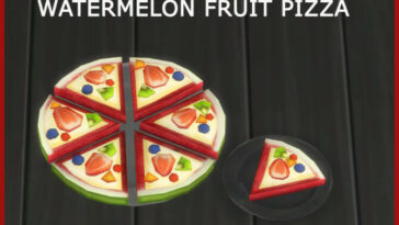 WATERMELON PIZZA at Icemunmun