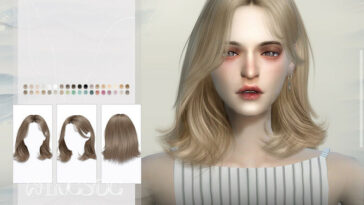 WINGS-TO0607 hair by wingssims at TSR