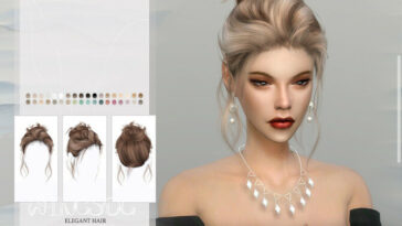 WINGS-TO0628 ELEGANT HAIR by wingssims at TSR