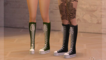 Wendy High Sneakers v2 (Platform) by Dissia at TSR
