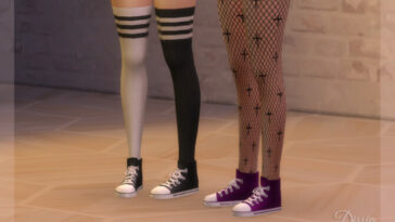Wendy Mid Sneakers v1 by Dissia at TSR