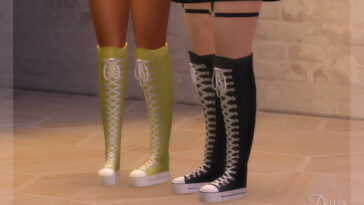 Wendy Super High Sneakers v2 by Dissia at TSR