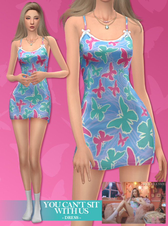 You Can’t Sit With Us Dress at Trillyke