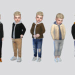 Zael Moto Jacket for Toddlers by McLayneSims at TSR