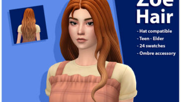 Zoe Hair Set by qicc at TSR