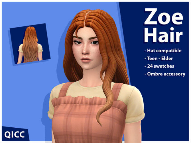 Zoe Hair Set by qicc at TSR