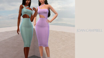 Zoey dress by Joan Campbell Beauty at TSR
