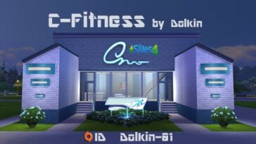 С-Fitness lot by Dolkin at ihelensims